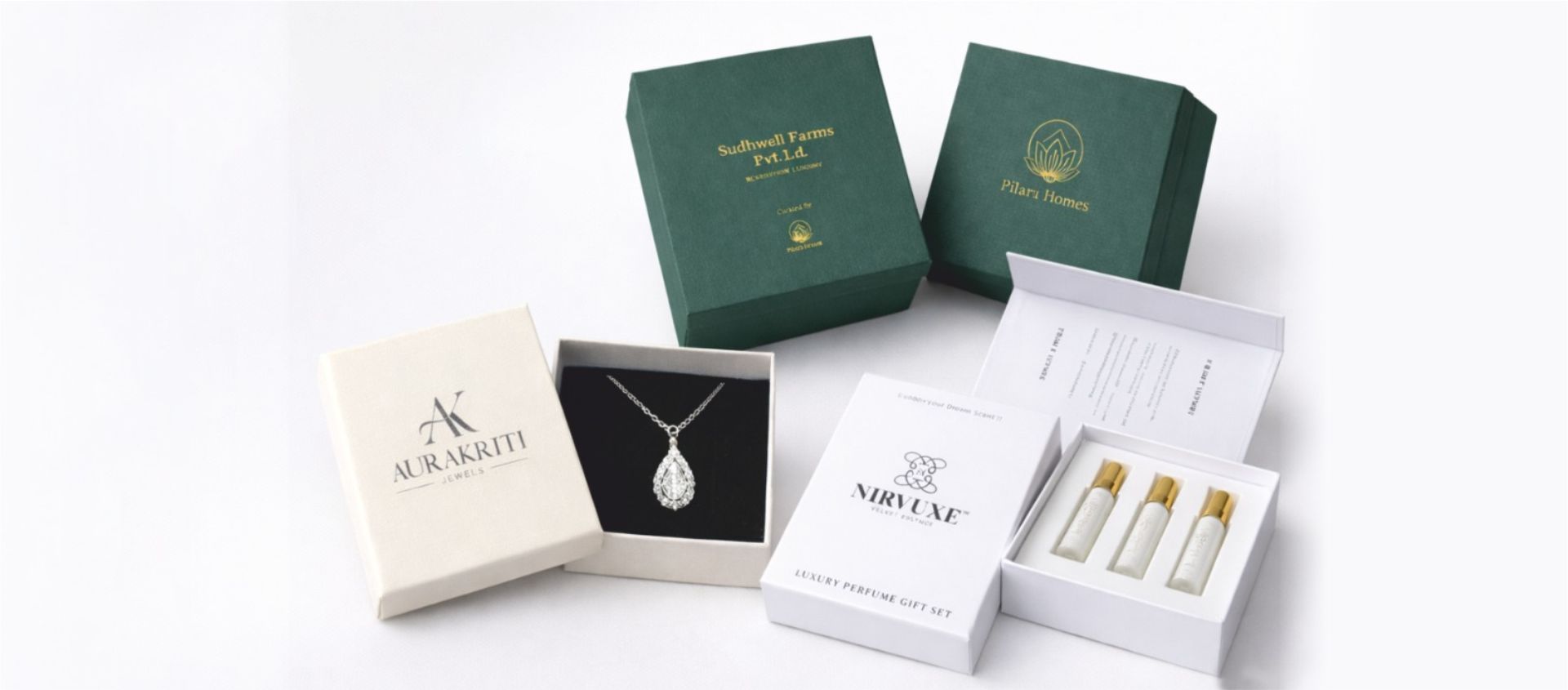 Parbhat Packaging banner on home page