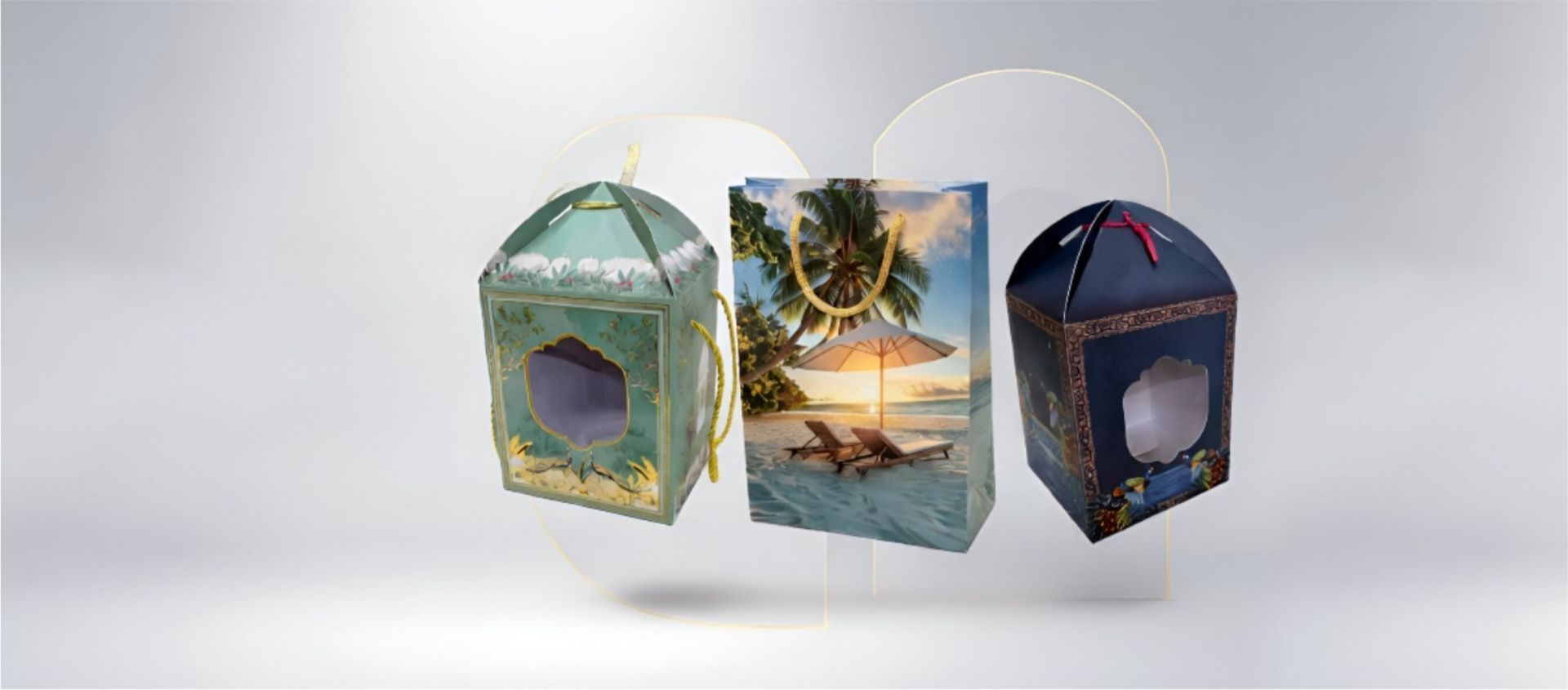 Parbhat Packaging banner on home page